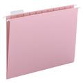 Smead Folder, Hanging, Ltr, 1/5, Pink Pk SMD64066